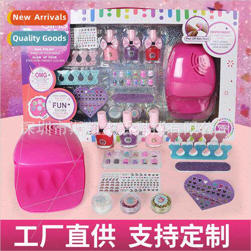 Toys Girls Cosmetics Nail Polish Manicure pstick Powder Chil