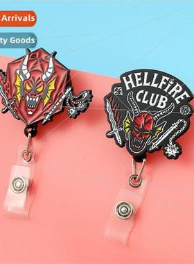 Stranger Things Brooch StrangerThings 4 Hellfire Club Busine