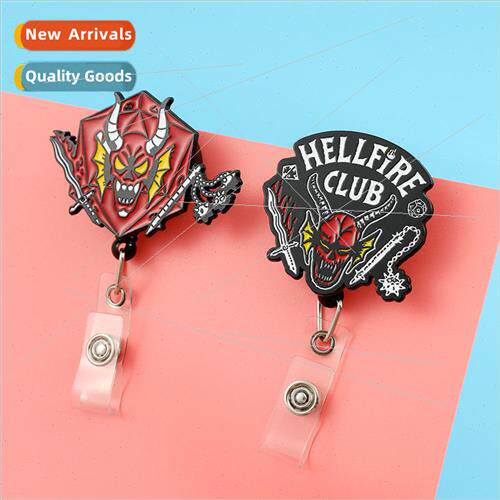 Stranger Things Brooch StrangerThings 4 Hellfire Club Busine