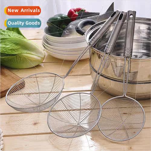 Kitchen stainless steel leaky spoon stainless steel strainer