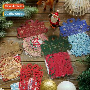 Christmas Carol Series Lace Paper Vintage Hollow Holiday Pac