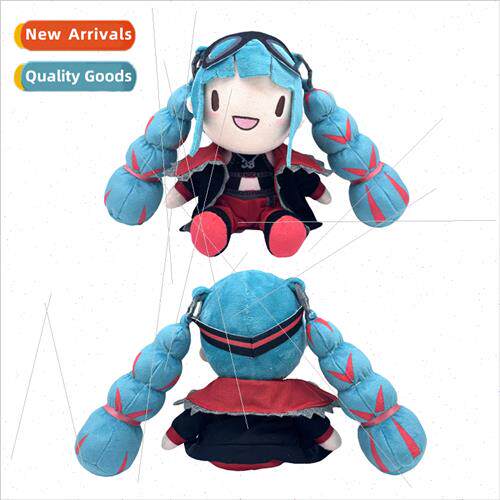 New Product 2023 New Hatsune Miku Plush Doll with  Guy Head