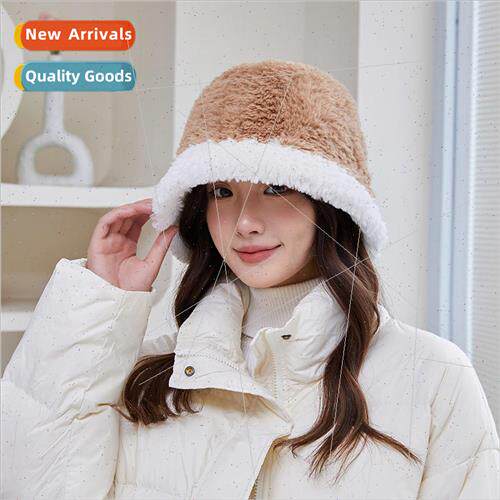 The new Korean autumn and winter plush color combination sho