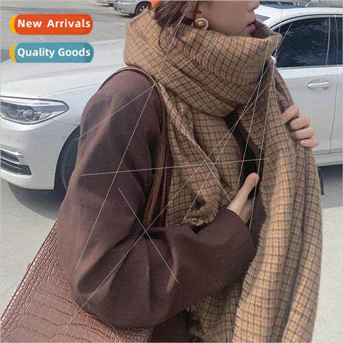 Scarf female winter dual-use ins Korean  of the hundred ride