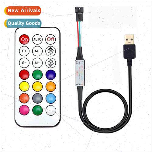 Mini colorful light strip controller 1 meter USB cable TV ba