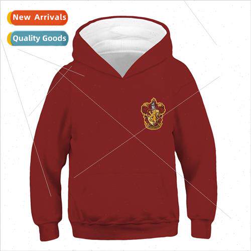 2022 new U.S. comics Harry Potter childrens sweater 3D print