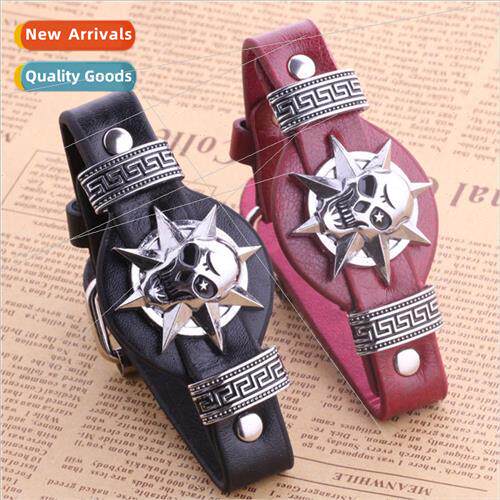 Anime  bracelet skull logo bracelet punk  bracelet