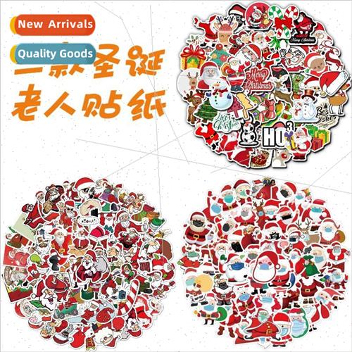 50 Santa Claus Cartoon Doodle Stickers Laptop Cell Phone Cas