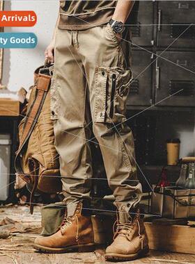 American work pants son men straight winter 2022 new functio