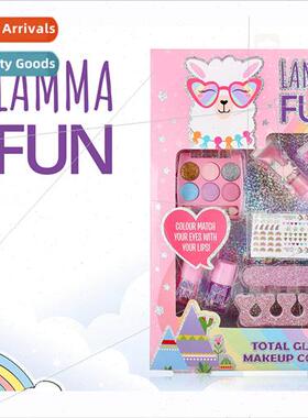 Childrens makeup toys girls powder nail polish nail art lip