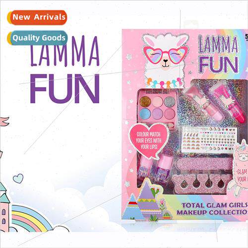Childrens makeup toys girls powder nail polish nail art lip
