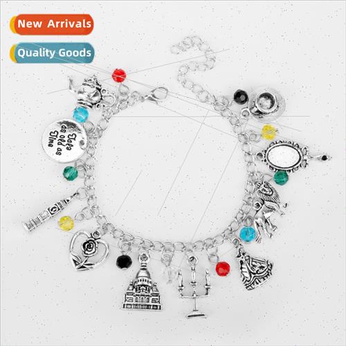 Film and  around Beauty and the Beast Bracelet Castle Candle