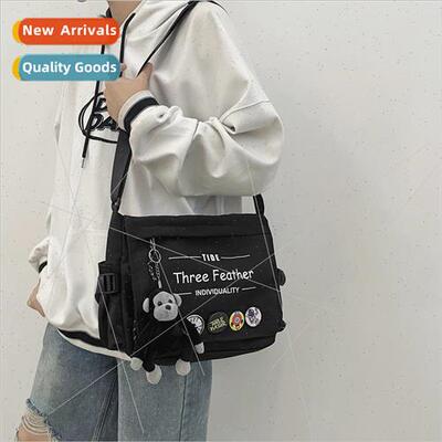 ins couple crossbody bag 2022 new Harajuku students messenge