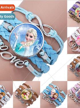 Blue Frozen Elsa Anna Mermaid Cinderella Oceans Wonderland P