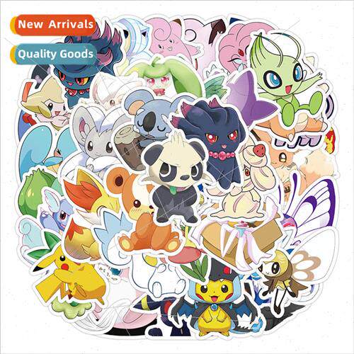 52 Pokemon s Toy s Stereo Scooter Laptop Motorcycle Creative