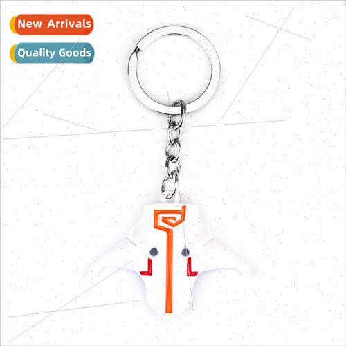 Game  dota2 Sword Saint Juggernaut Jugg mask keychain pendan