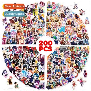200 anime mix and match stickers cartoon Japanese manga stic