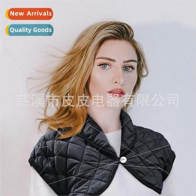 USB warming shawl neck warming shawl cold undershirt cotton
