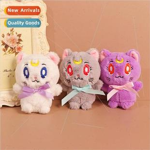 plush doll keychain desk couple cat creative Cute pendant