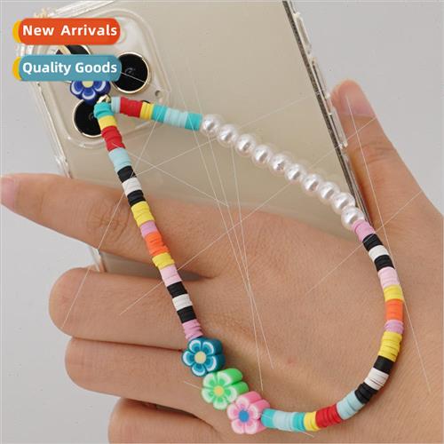 mple ethnic  colorful soft ceramic daisy flowers cell phone