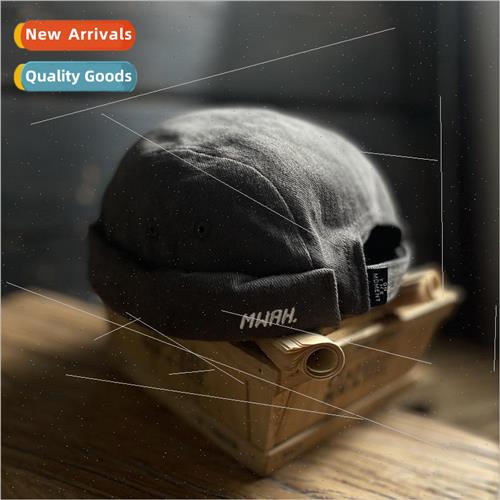 Japanese youth melon skin cap couple retro hundred with Brit