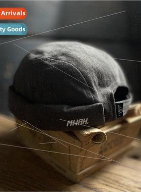 Japanese youth melon skin cap couple retro hundred with Brit