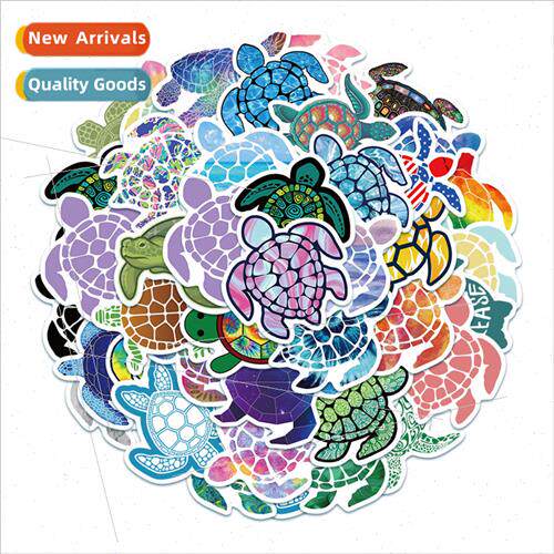 41 Classic Colorful Turtle Stickers Cell Phone Mug Laptop gg