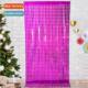 small new square scene par Rain decoration curtains