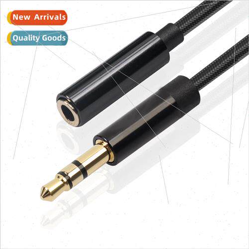 Gold-plated head metal shell braided mesh cable cell phone h