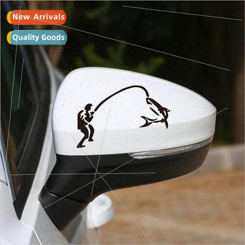 Car Stickers Car Mirror Stickers Outdoor Sports Fishing Stic