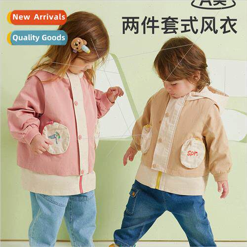 2024 spring new childrens jackets boys and girls baby Korean