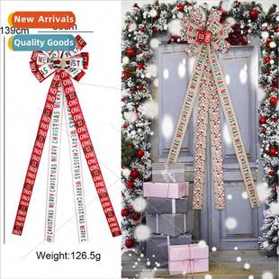 hemp faux bow decoration Christmas stars new