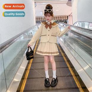 spring and childrens college clo new suit 2023 Girls autumn