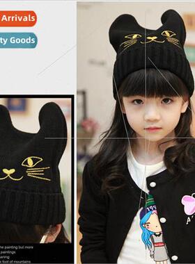 2019 new fall and winter wool hat children warm knitted hat