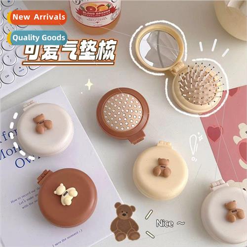 Cute mini air cushion comb mirror comb one small comb portab