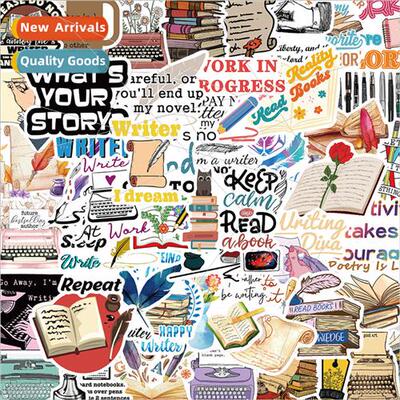 50 Vintage Writer Graffiti Stickers Decorative Guitar ggage
