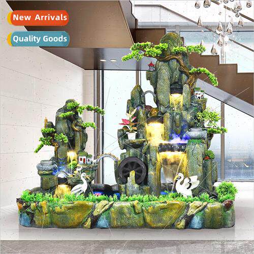 Large rockery water fountain ornaments 适用tune feng shui wh