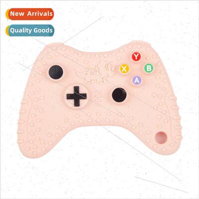 Game handle silicone baby teethers baby anti-eating hands te