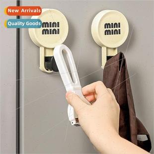 Cream wind sticky hooks round suction cup hooks home bathroo