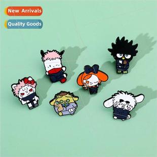 quirky personality Sanrio brooch back Cartoon spell creative
