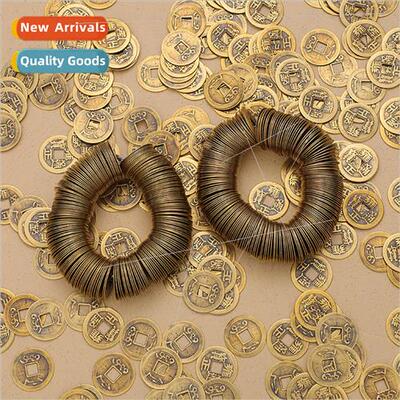 Copper money five emperor money antique coin Chinese brass d