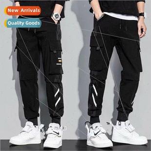 2020 workwear new loose leggings casual men work pants ins