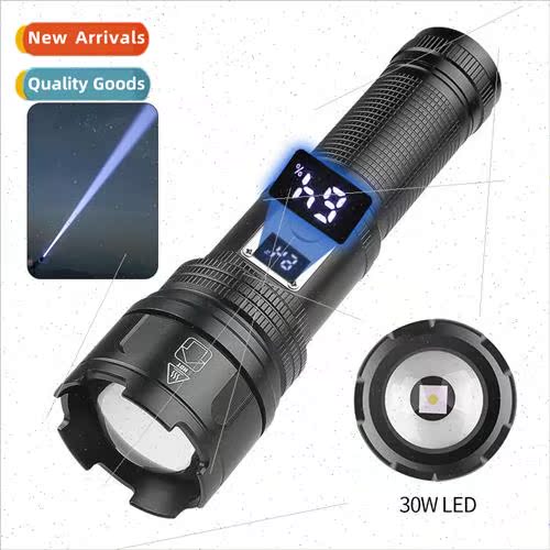 30wLED white laser flashlight long-distance shooting digital