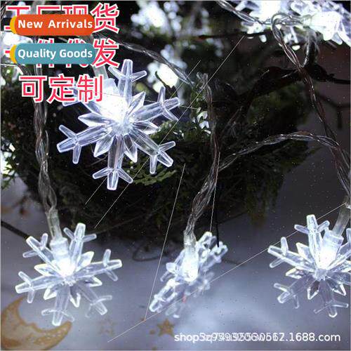 led solar snowflake lights sky sky star christmas lights str