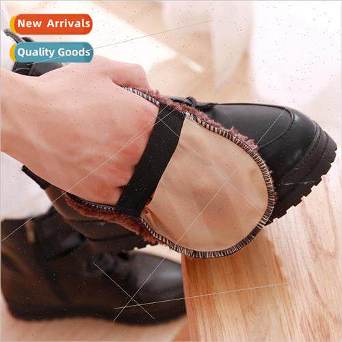 Shoe Shine Gloves Faux Wool Shoe Polisher Cloth Soft Hair Sh