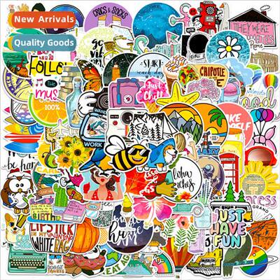 T01020006100 Mix and match small fresh stickers VSCO trolley