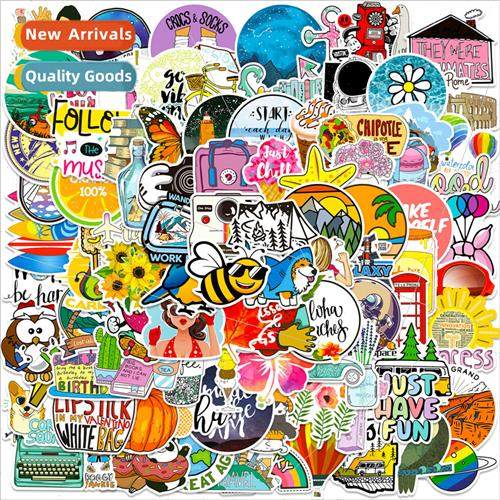 T01020006100 Mix and match small fresh stickers VSCO trolley