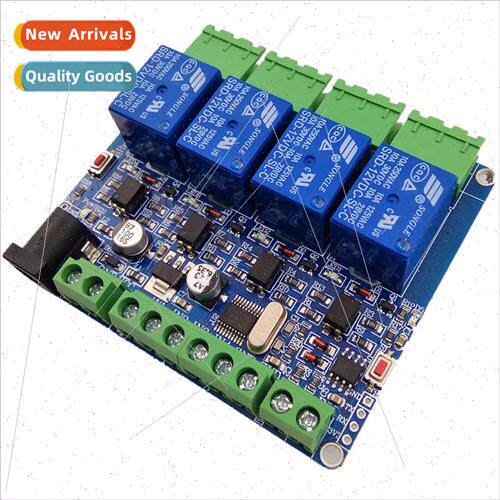 Modbus RTU 4-channel relay module 12V 4-channel switching in