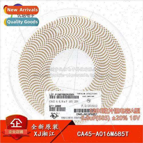 /1206 Chip Tantalum Capacitor Type A 6.8uF ±20% 16V CA45-A0