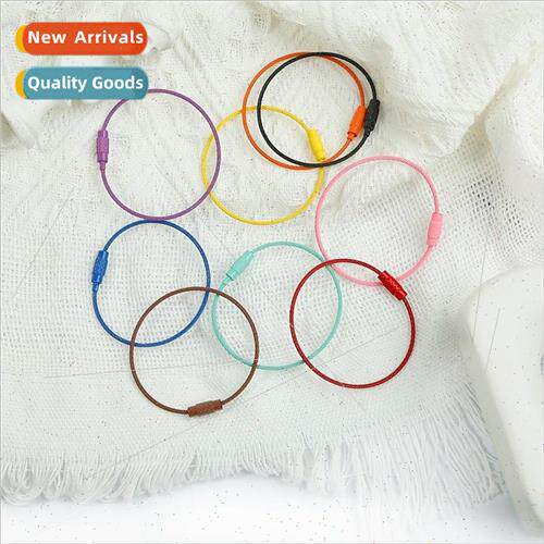 mple candy color spray paint hand ring handmade DIY producti